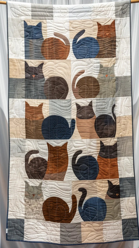 Vitalife - Cat TAI030524029 Quilt Blanket