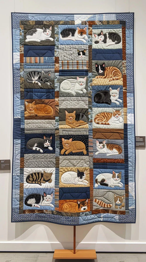 Vitalife - Cat TAI030524040 Quilt Blanket