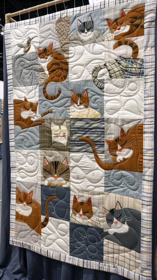 Vitalife - Cat TAI030524042 Quilt Blanket