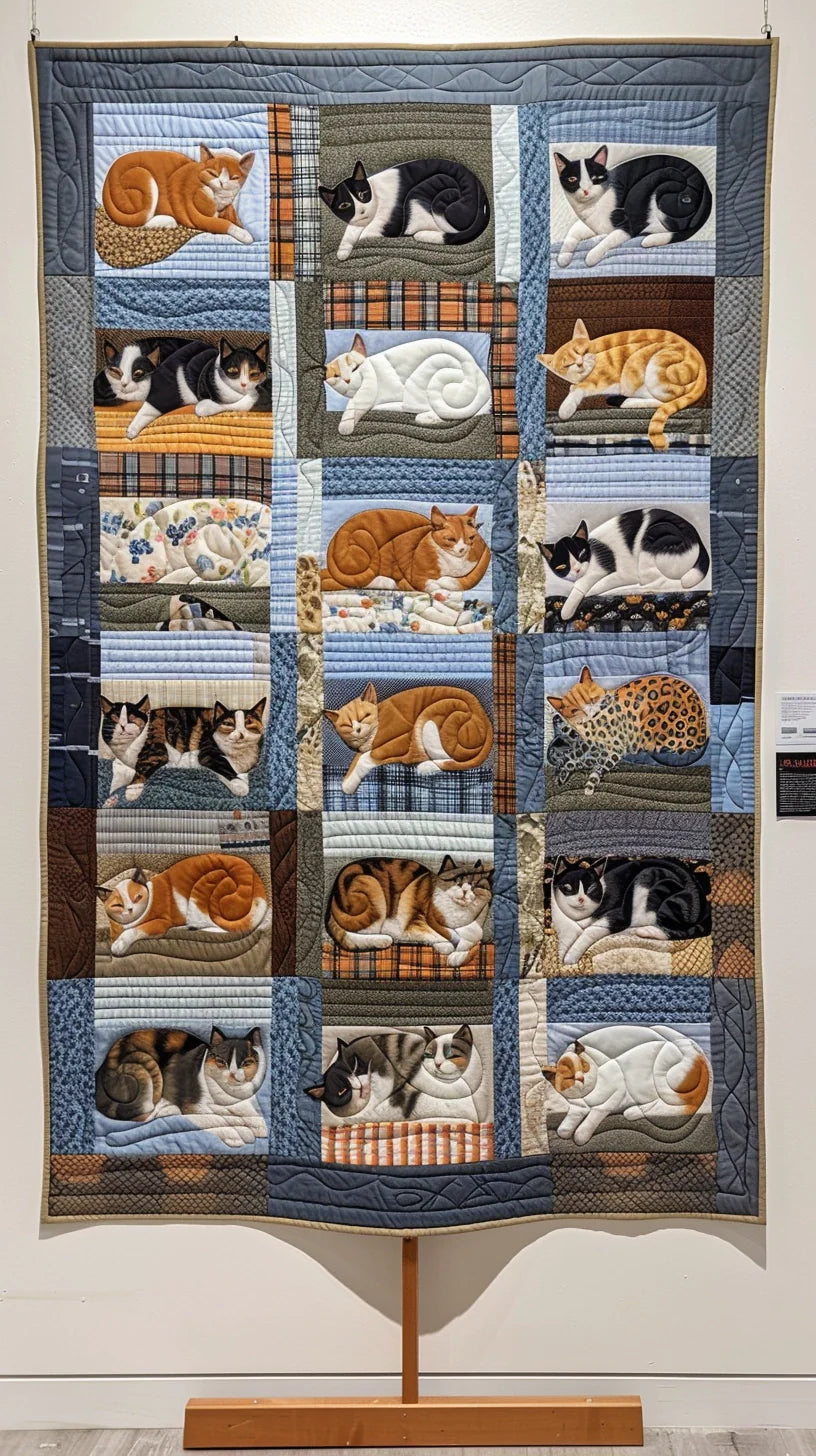 Vitalife - Cat TAI030524031 Quilt Blanket