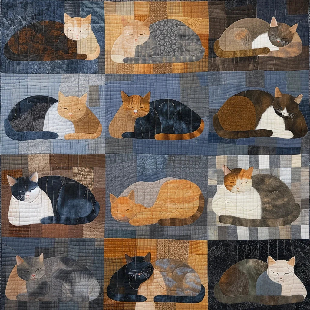 Vitalife - Cat TAI030524033 Quilt Blanket