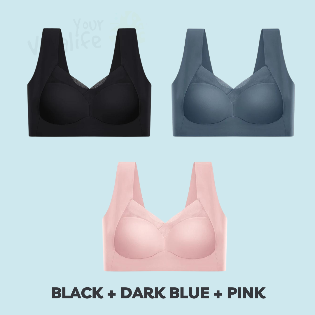 Vitalife - Comfort Lace Push-Up Bra