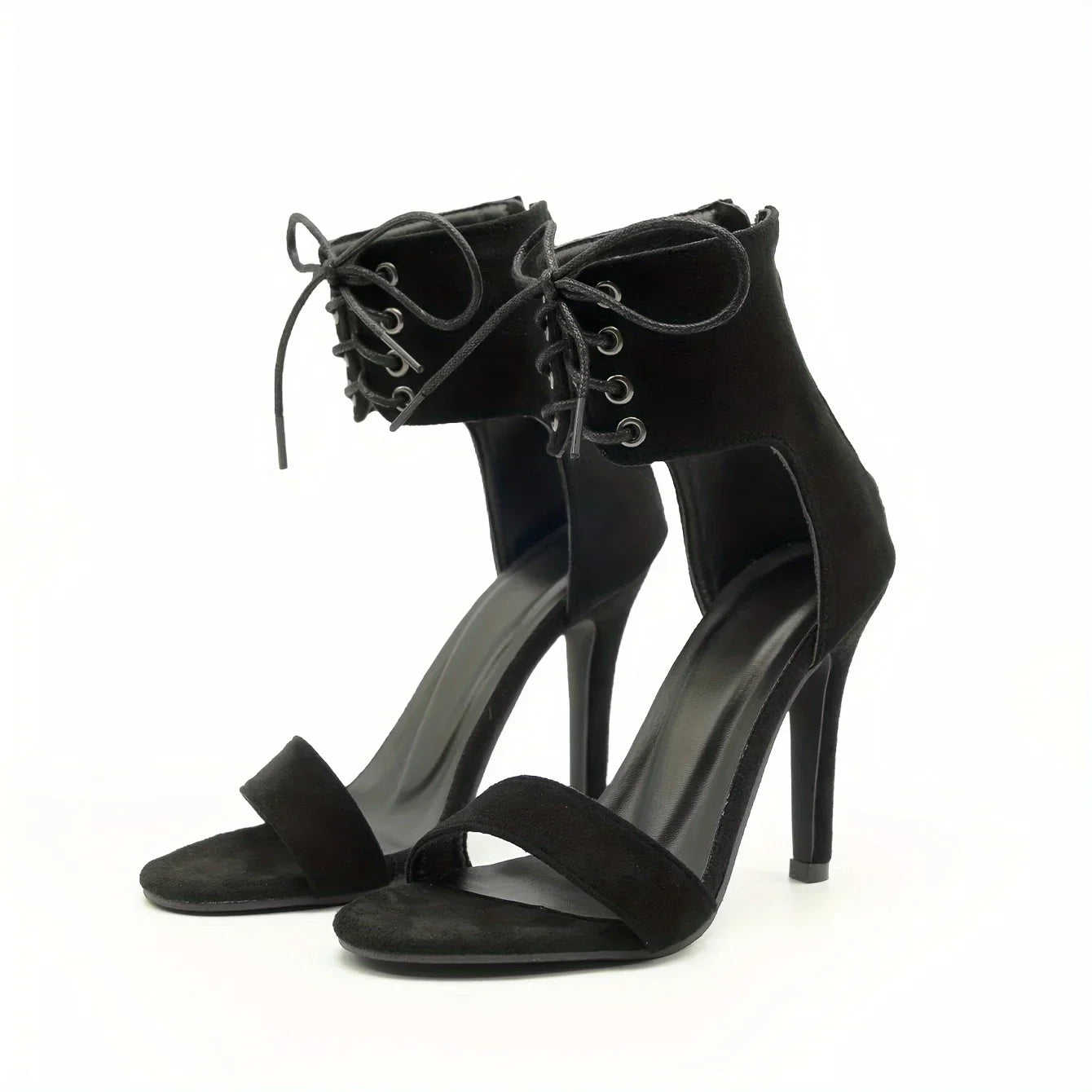 Vitalife - Chic Lace-Up Heeled Sandals