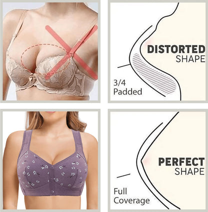 Vitalife - DaisyBra Front-Button Comfort Bra