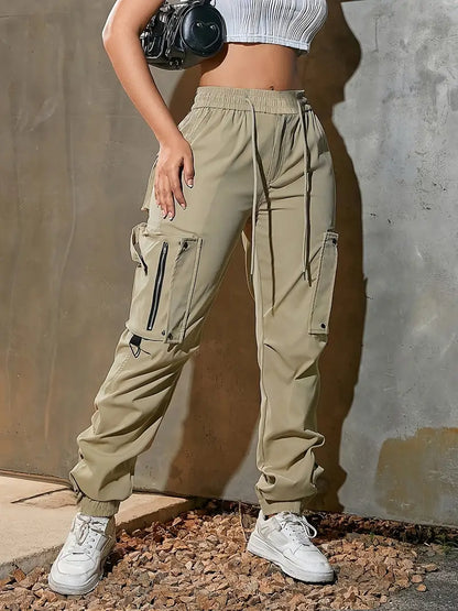 Vitalife - All-Day High-Waist Cargo Joggers