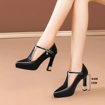 Vitalife - Chic Crystal Accent High Heels