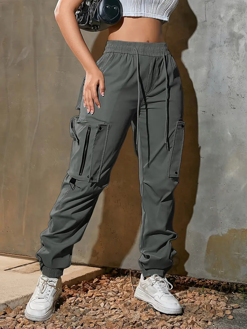 Vitalife - All-Day High-Waist Cargo Joggers