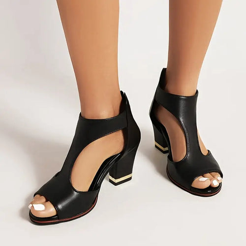 Vitalife - Timeless Peep-Toe Heeled Sandals