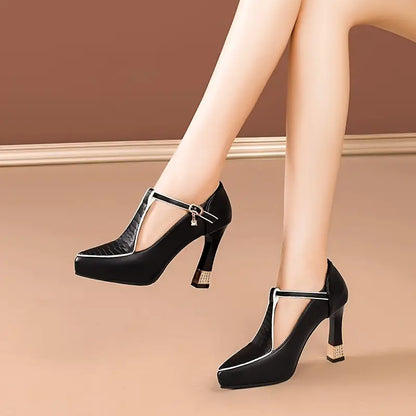 Vitalife - Chic Crystal Accent High Heels