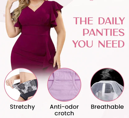 Vitalife Bloomyfit - Plus Size Leakproof Underwear 🔥BUY 2 GET 1 FREE🔥