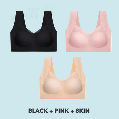 Vitalife - Comfort Lace Push-Up Bra