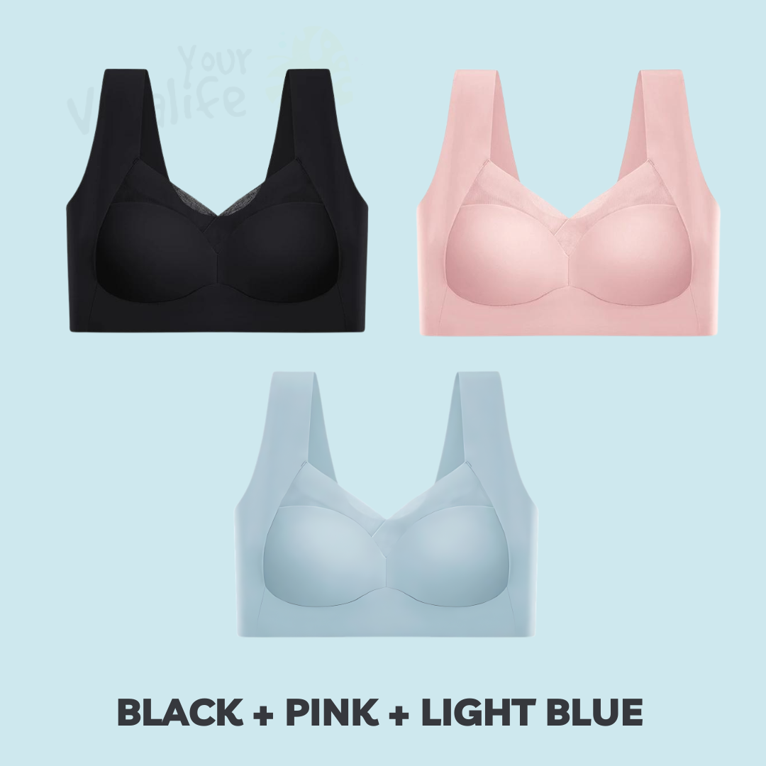 Vitalife - Comfort Lace Push-Up Bra