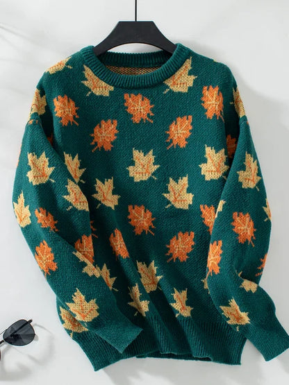 Vitalife - Maple Leaf Cozy Sweater