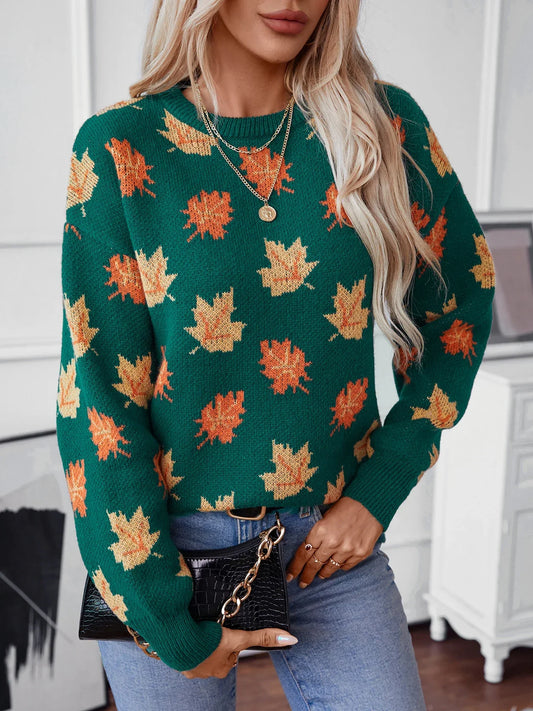 Vitalife - Maple Leaf Cozy Sweater