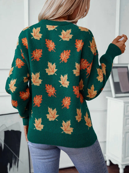 Vitalife - Maple Leaf Cozy Sweater