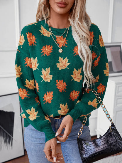 Vitalife - Maple Leaf Cozy Sweater