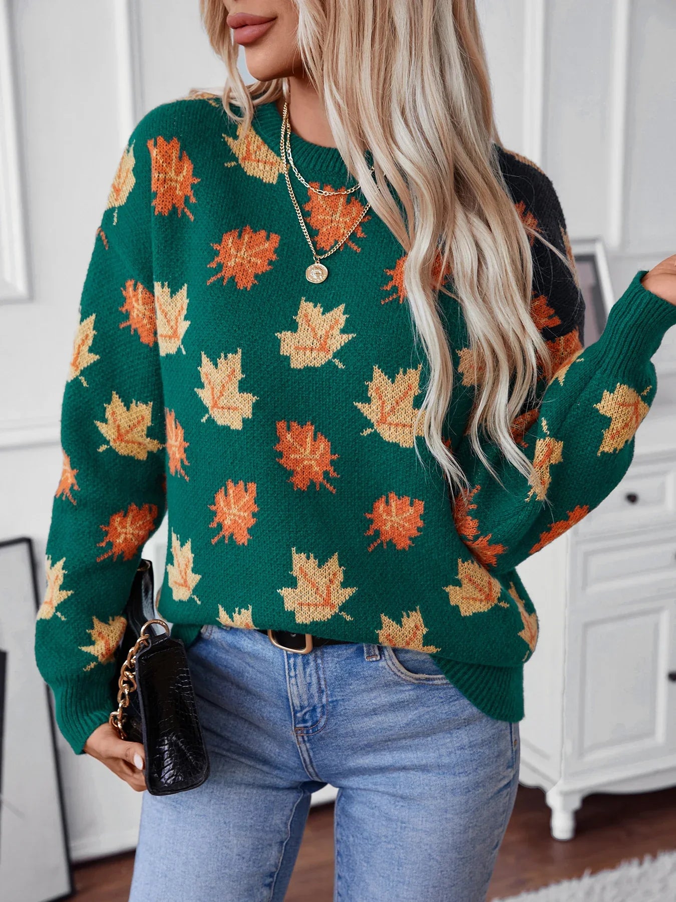 Vitalife - Maple Leaf Cozy Sweater