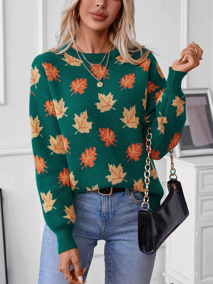 Vitalife - Maple Leaf Cozy Sweater