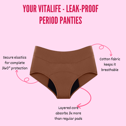 Vitalife - Leak-Proof Period Panties (3pcs)