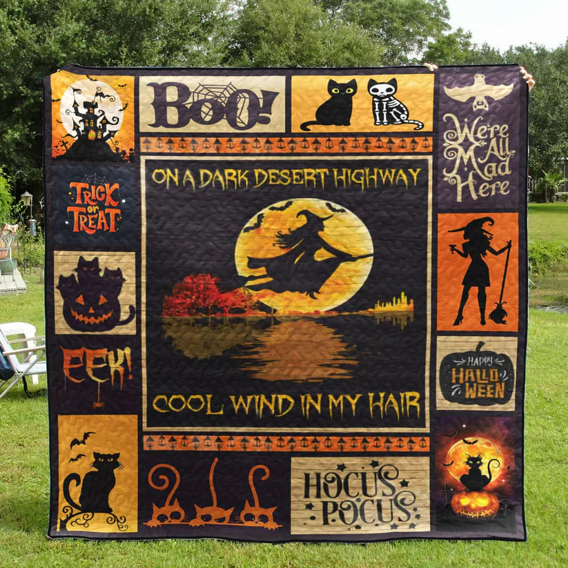 Vitalife - Halloween CL15100195MDQ Quilt Blanket