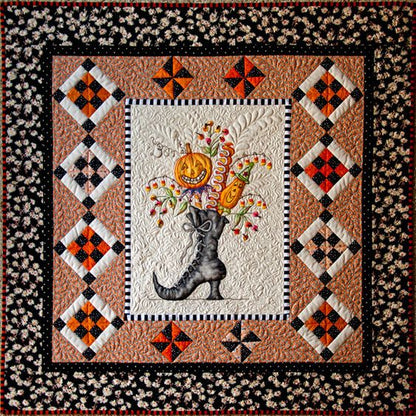 Vitalife - Halloween Witch CLA0810218Q Quilt Blanket