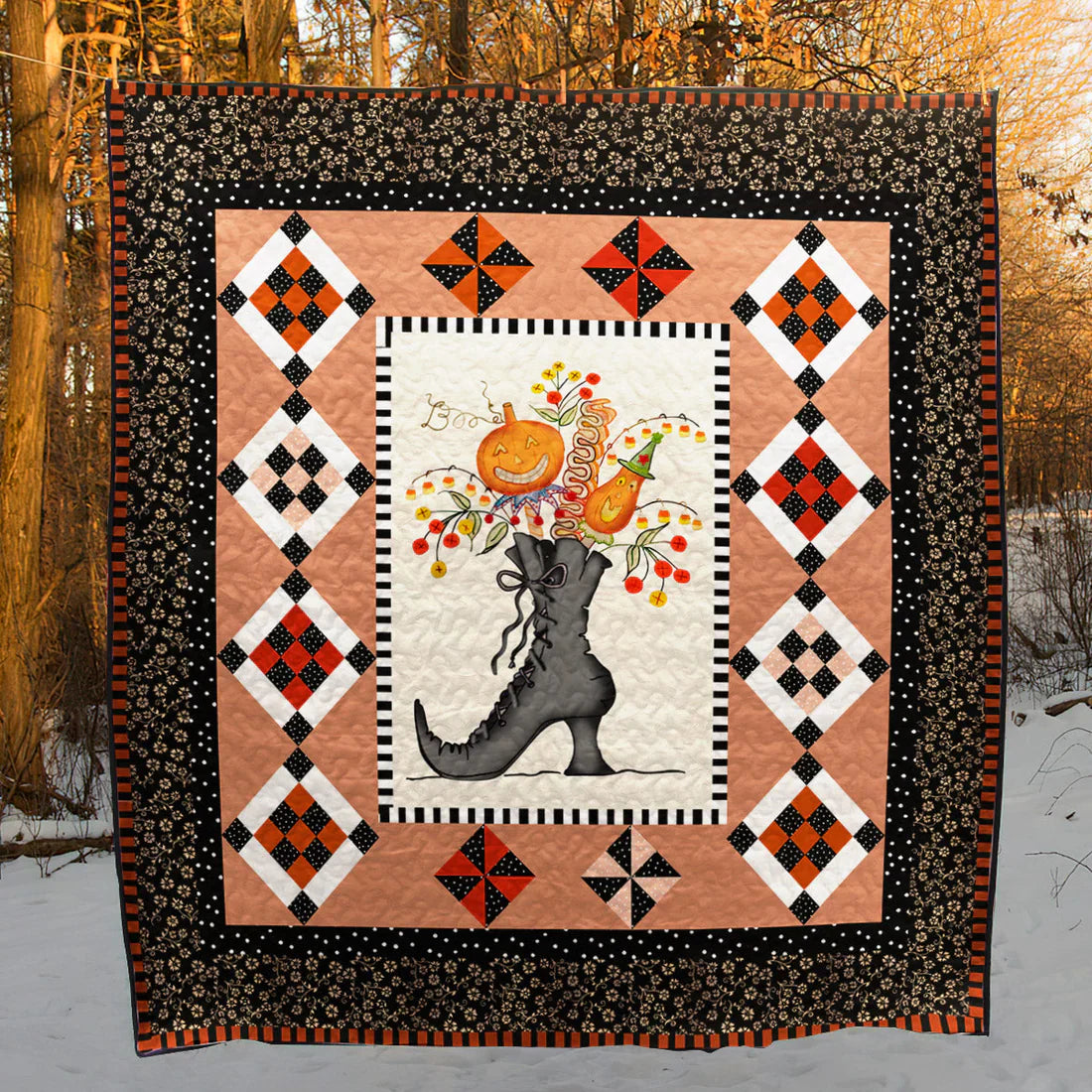 Vitalife - Halloween Witch CLA0810218Q Quilt Blanket