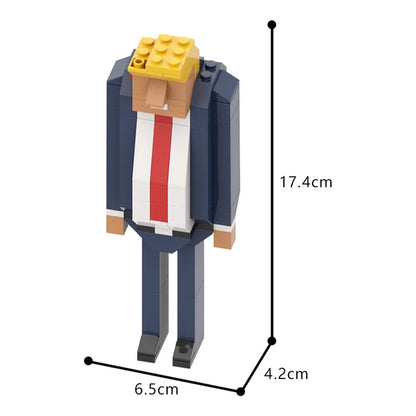 Vitalife - Trump Building Blocks Character 95-Piece Set