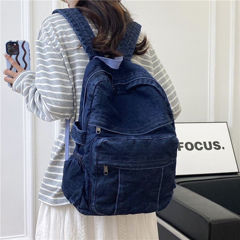 Vitalife - Classic Denim Backpack