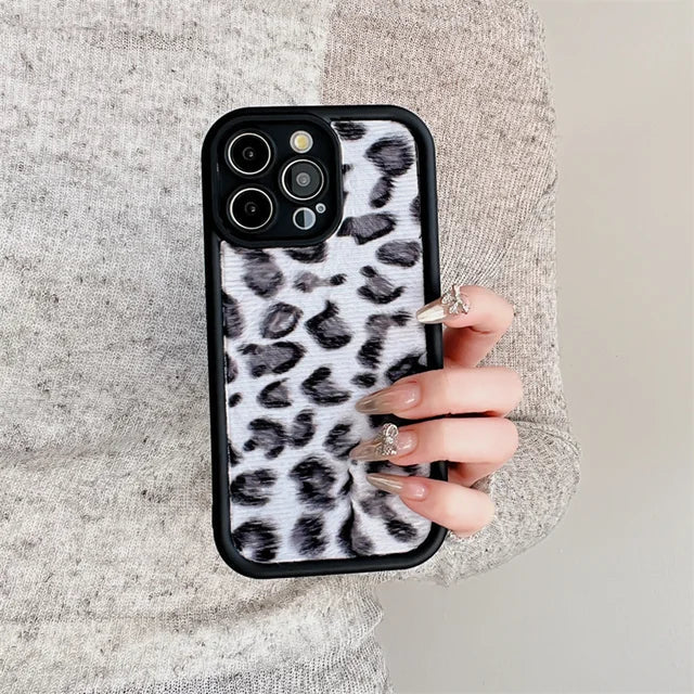 Vitalife - Furry Leopard iPhone Case