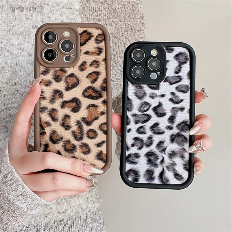 Vitalife - Furry Leopard iPhone Case