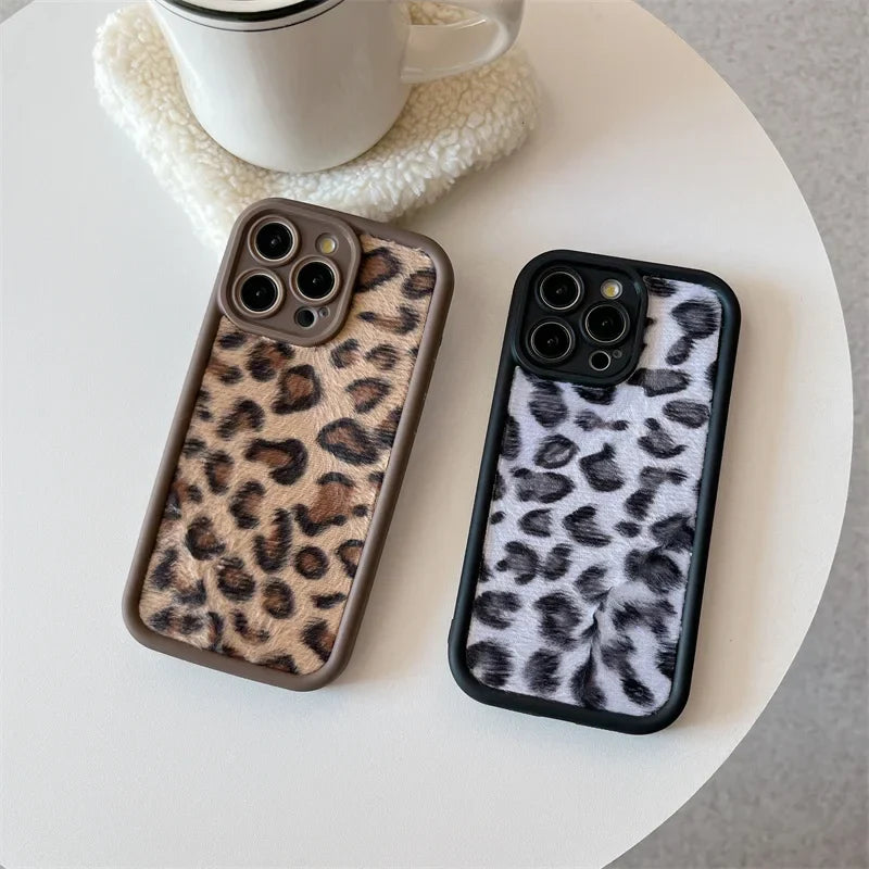 Vitalife - Furry Leopard iPhone Case