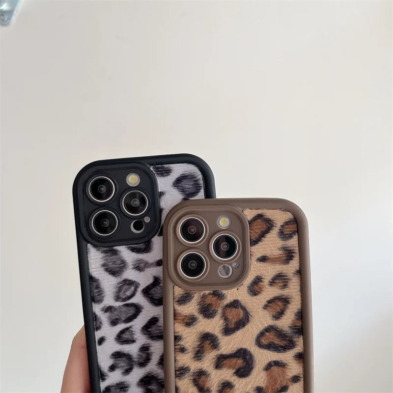 Vitalife - Furry Leopard iPhone Case