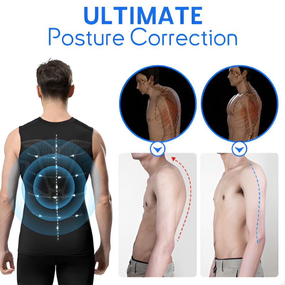 Vitalife - GFOUK Tourmaline MENIONIC Posture Improvement Vest