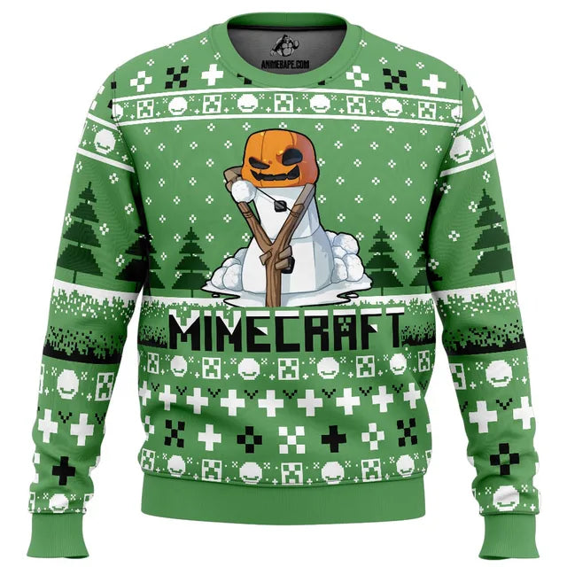 Vitalife - Minecraft Theme Ugly Christmas Sweater