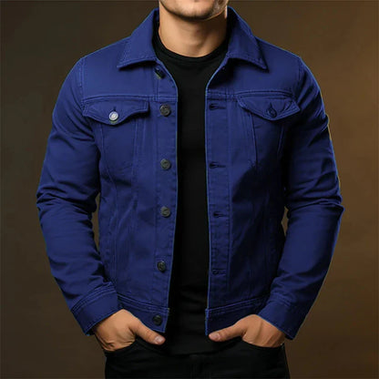 Vitalife - Mens Classic Denim Jacket by Ricco Milano