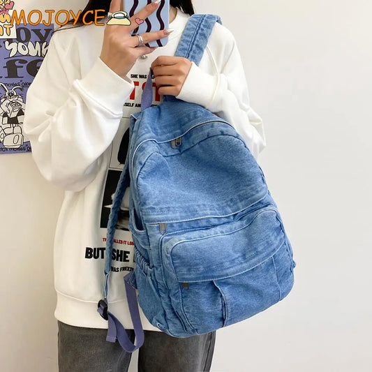 Vitalife - Classic Denim Backpack