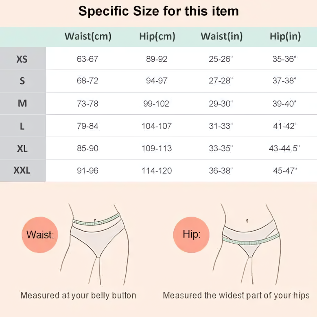 Vitalife - Leak-Proof Thong Panties (2pcs)