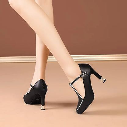 Vitalife - Chic Crystal Accent High Heels