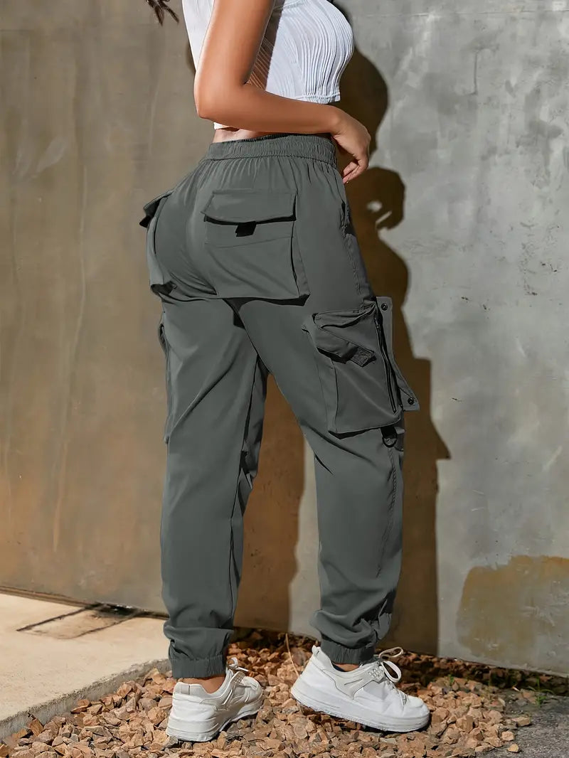 Vitalife - All-Day High-Waist Cargo Joggers