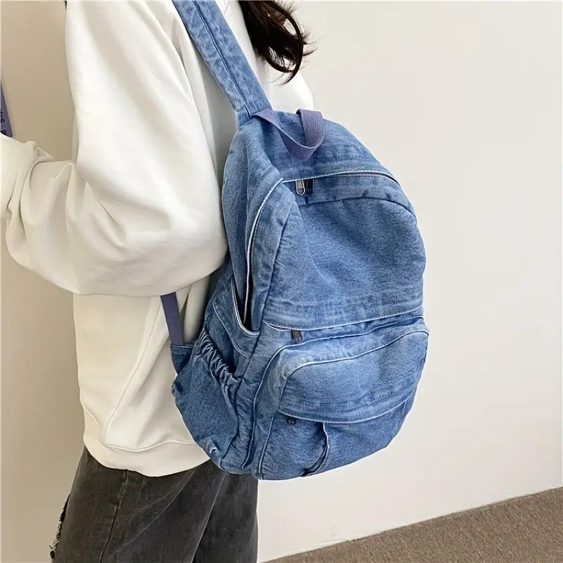 Vitalife - Classic Denim Backpack