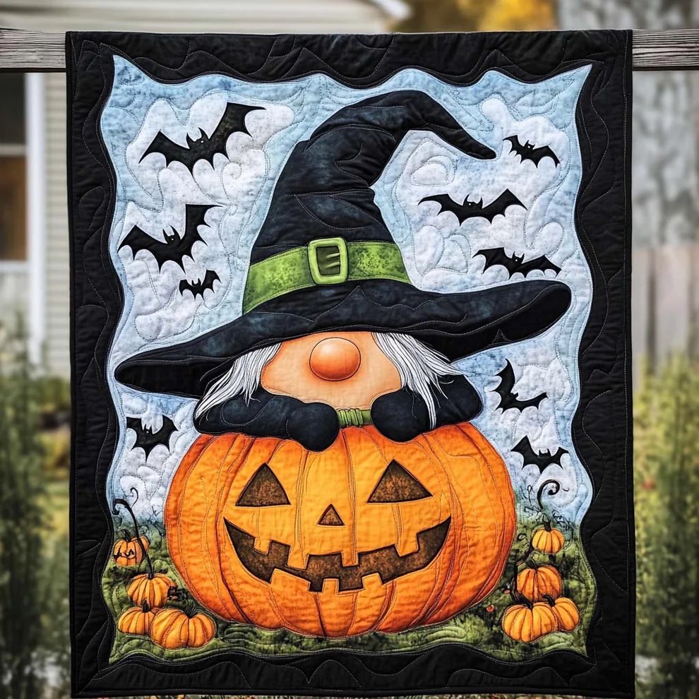 Vitalife - Bat Frenzy Quilted Blanket NCU0NT347