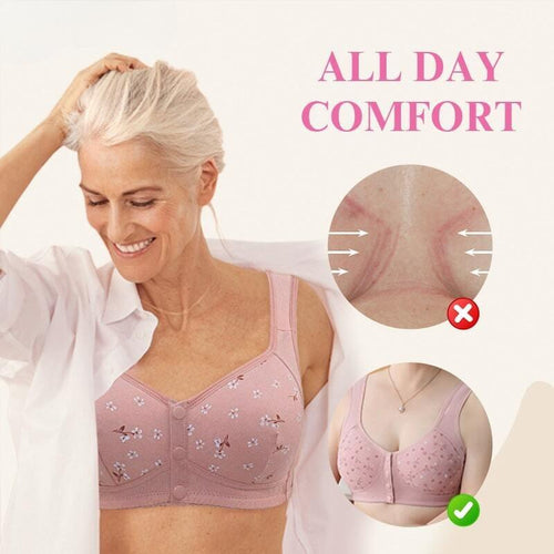 Vitalife - DaisyBra Front-Button Comfort Bra